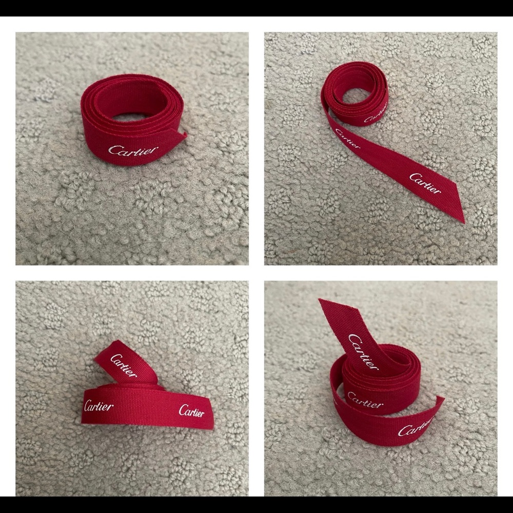 💯 Authentic 🎀 Cartier Ribbon 37”